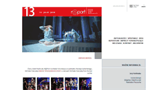 Desktop Screenshot of festiwalraport.pl